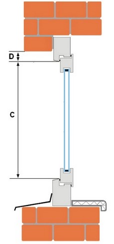 Инструкция замера светового проёма вертикаль